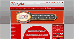 Desktop Screenshot of nergiz-grossmarkt.de