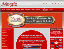 Tablet Screenshot of nergiz-grossmarkt.de